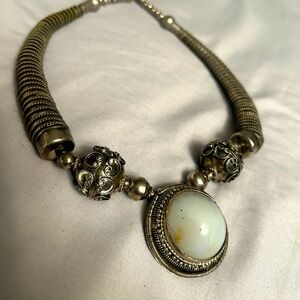 Vintage silver choker